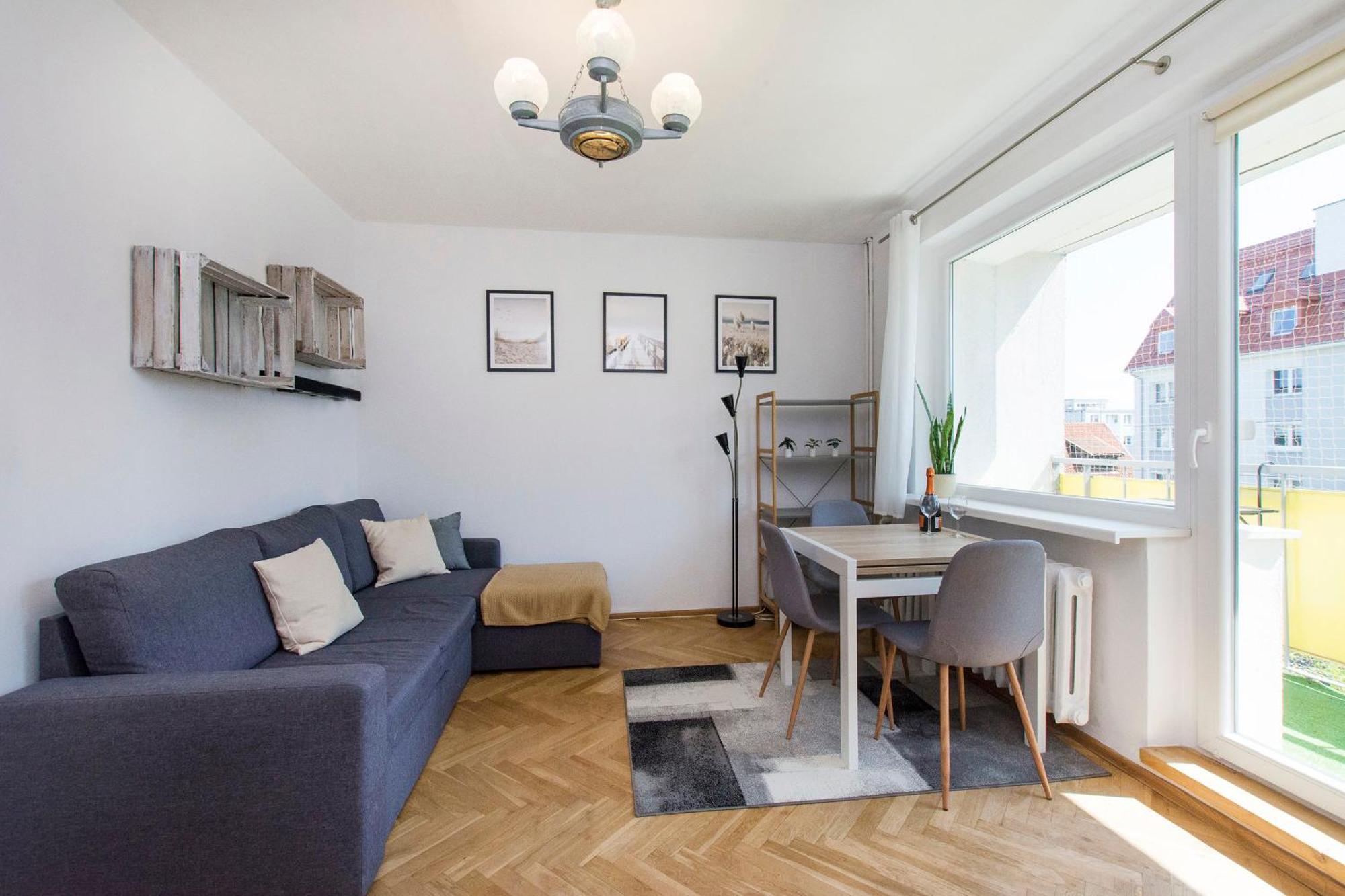 Beach Station Apartment Brzezno Gdańsk Buitenkant foto